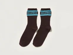 Bellerose Vige Sokken Aubergine Hot