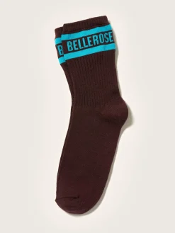 Bellerose Vige Sokken Aubergine Hot