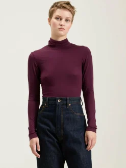 Bellerose Vinny Slim T-shirt Wine Hot