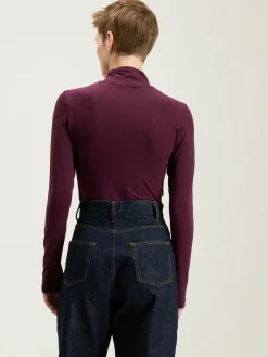 Bellerose Vinny Slim T-shirt Wine Hot