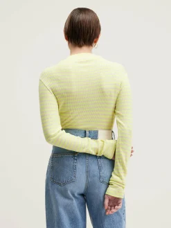 Bellerose Viory Slim T-shirt Antique white / Glow Best