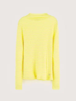 Bellerose Viory Slim T-shirt Antique white / Glow Best