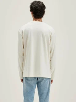 Bellerose Vlugi Lange Mouwen T-shirt Snow