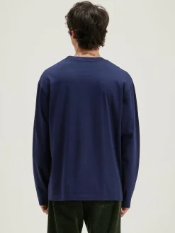 Bellerose Vlugi Lange Mouwen T-shirt Naval Best