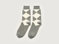 Bellerose Voc Sokken Heather grey Outlet