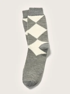 Bellerose Voc Sokken Heather grey Outlet
