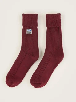 Bellerose Vocani Geribde Sokken Dried tomato Outlet