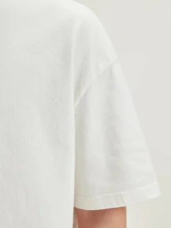 Bellerose Vouch Korte Mouwen T-shirt Off white Sale