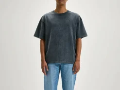 Bellerose Vouch Korte Mouwen T-shirt Black blue Online